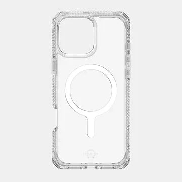iPhone 16 Pro Max Itskins Hybrid Clear Magsafe Cover - Transparent - Tashqila iPhone 16 Pro Max Itskins Hybrid Clear Magsafe Cover - Transparent - Tashqila